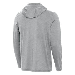 NHL St. Louis Blues Antigua Tidy Quarter-Zip Hoodie - Heather Gray