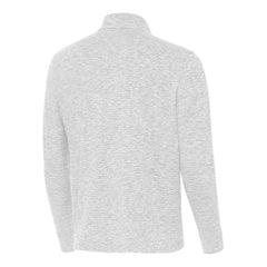 NHL Boston Bruins Antigua Cause Quarter-Zip Jacket - Gray