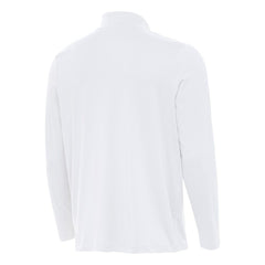 NHL Boston Bruins Antigua Reprocess Quarter-Zip Pullover - White