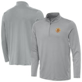 NHL Boston Bruins Antigua Reprocess Quarter-Zip Pullover - Gray