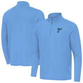 NHL St. Louis Blues Antigua Intent Quarter-Zip Top - Blue