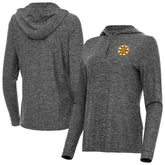 NHL Boston Bruins Antigua Women's Daybreak Quarter-Zip Hoodie - Heather Black