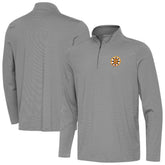 NHL Boston Bruins Antigua Twine Quarter-Zip Pullover - Black