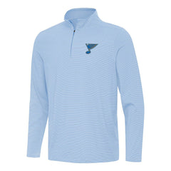 NHL St. Louis Blues Antigua Twine Quarter-Zip Pullover - Blue