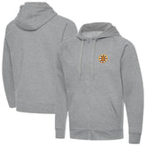 NHL Boston Bruins Antigua Victory Full-Zip Hoodie - Heather Gray