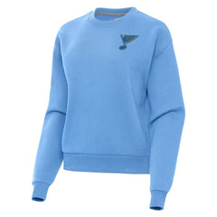 NHL St. Louis Blues Antigua Women's Victory Pullover Sweatshirt - Blue