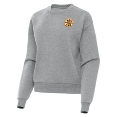 NHL Boston Bruins Antigua Women's Victory Pullover Sweatshirt - Heather Gray