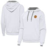 NHL Boston Bruins Antigua Women's Victory Pullover Hoodie - White