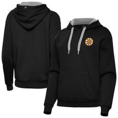NHL Boston Bruins Antigua Women's Victory Pullover Hoodie - Black