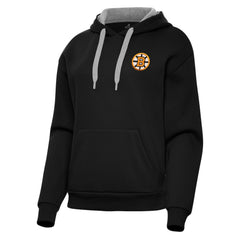 NHL Boston Bruins Antigua Women's Victory Pullover Hoodie - Black