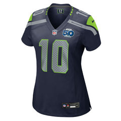 NFL Cooper Kupp Seattle Seahawks Women's Team 50th Season Game Jersey - College Navy