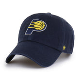 Indiana Pacers '47 Core Logo Clean Up Adjustable Hat Navy