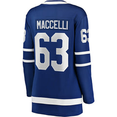 NHL Matias Maccelli Toronto Maple Leafs Fanatics Women's Home Breakaway Jersey - Blue