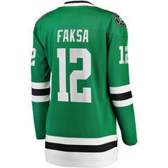NHL Radek Faksa Dallas Stars Fanatics Women's Home Breakaway Jersey - Kelly Green