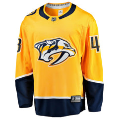 NHL Nick Perbix Nashville Predators Fanatics Home Breakaway Jersey - Gold