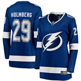 NHL Pontus Holmberg Tampa Bay Lightning Fanatics Women's Home Breakaway Jersey - Blue