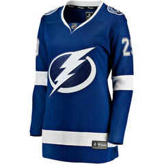 NHL Pontus Holmberg Tampa Bay Lightning Fanatics Women's Home Breakaway Jersey - Blue