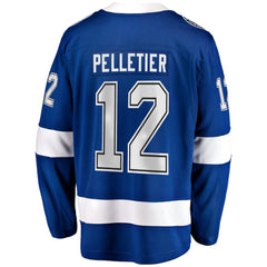 NHL Jakob Pelletier Tampa Bay Lightning Fanatics Home Breakaway Jersey - Blue