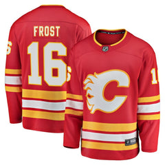 NHL Morgan Frost Calgary Flames Fanatics Home Breakaway Jersey - Red