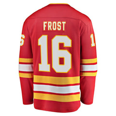 NHL Morgan Frost Calgary Flames Fanatics Home Breakaway Jersey - Red