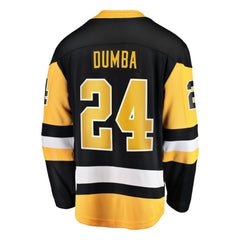 NHL Matt Dumba Pittsburgh Penguins Fanatics Home Breakaway Jersey - Black