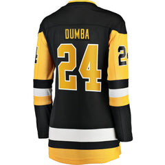 NHL Matt Dumba Pittsburgh Penguins Fanatics Women's Home Breakaway Jersey - Black
