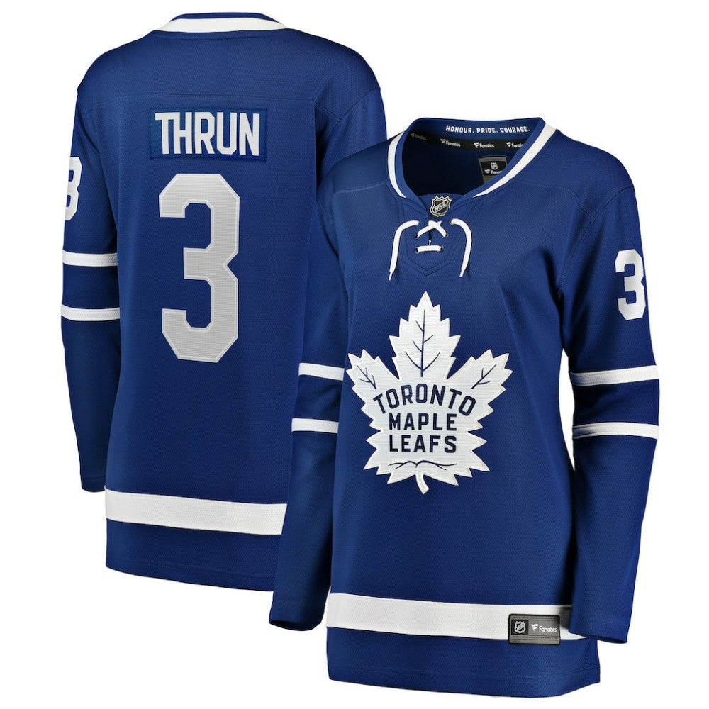 NHL Henry Thrun Toronto Maple Leafs Fanatics Women's Home Breakaway Jersey - Blue