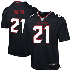 NFL Nick Chubb Houston Texans Youth Team Game Jersey - Navy