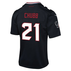 NFL Nick Chubb Houston Texans Youth Team Game Jersey - Navy