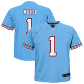 NFL Cameron Ward Tennessee Titans Preschool Alternate 2 Player Game Jersey - Light Blue