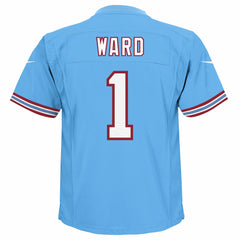 NFL Cameron Ward Tennessee Titans Preschool Alternate 2 Player Game Jersey - Light Blue