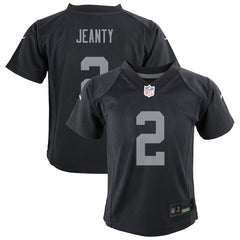 NFL Ashton Jeanty Las Vegas Raiders Preschool Team Player Game Jersey - Black