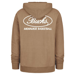 Milwaukee Bucks '47 Triple Double Foundation Premium Hoodie Sweatshirt Khaki