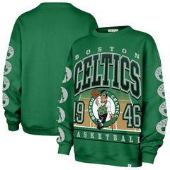 Boston Celtics '47 Women's Go Big Oversized Sweatshirt Kelly Green