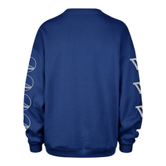 Golden State Warriors '47 Women's Go Big Oversized Sweatshirt Royal