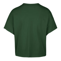 Milwaukee Bucks '47 Women's Elation Oversized Notch Neck T-Shirt Hunter Green