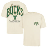 Milwaukee Bucks '47 Unisex Crossover Collection Foundation Pocket T-Shirt Cream