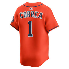 MLB Carlos Correa Houston Astros Nike Alternate Limited Player Jersey - Orange