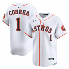 MLB Carlos Correa Houston Astros Nike Home Limited Player Jersey - White