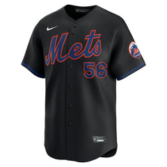MLB Ryan Helsley New York Mets Nike Alternate Limited Player Jersey - Black