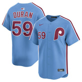 MLB Jhoan Duran Philadelphia Phillies Nike Alternate Limited Player Jersey - Light Blue