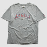 Los Angeles Angels Nike 2000s T-Shirt - Gray - L By Fanatics Real Vintage T-shirts