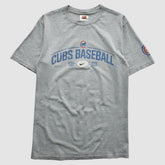 Chicago Cubs Nike 2000s T-Shirt - Gray - S By Fanatics Real Vintage T-shirts