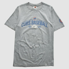Chicago Cubs Nike 2000s T-Shirt - Gray - S By Fanatics Real Vintage T-shirts