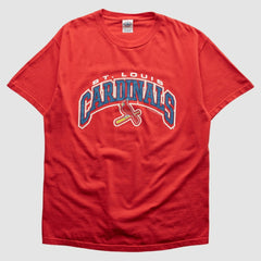 St. Louis Cardinals 2002 T-Shirt - Red - M By Fanatics Real Vintage T-shirts