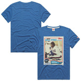 Lawrence Taylor New York Giants Homage Unisex NFL Topps Trading Card Tri-Blend T-Shirt Royal