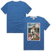 John Elway Denver Broncos Homage Unisex NFL Topps Trading Card Tri-Blend T-Shirt Royal