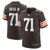 NFL Cornelius Lucas Cleveland Browns Team Game Jersey - Brown