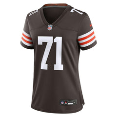 NFL Cornelius Lucas Cleveland Browns Women's Team Game Jersey - Brown