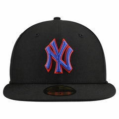 New York Yankees New Era Dominican Republic 59FIFTY Fitted Hat - Black Hats